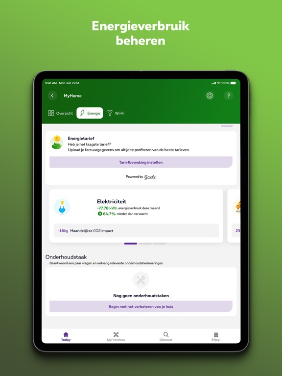 Proximus+: telecom en meer iPad app afbeelding 3