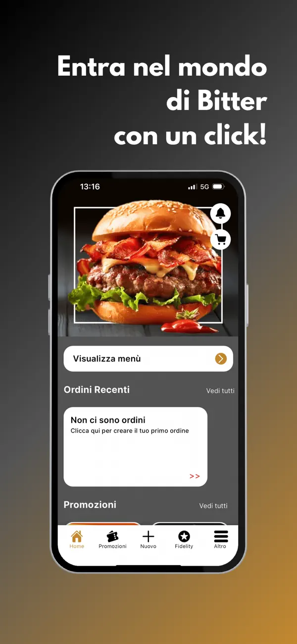 Screenshot #1 pour Bitter Hamburger Gourmet