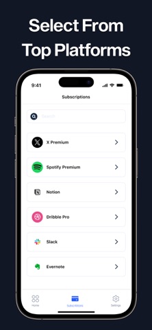 取消订阅管理器 ! screenshot