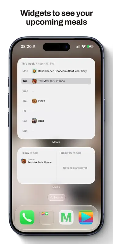 Meals - Plan ahead screenshot 6 of 8