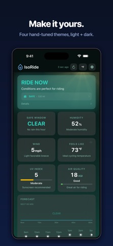 IsoRide: Cycling Weather screenshot