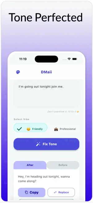 DMaii screenshot 1