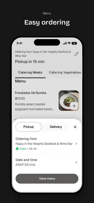 Napa in the Heights Seafood screenshot 3