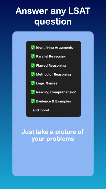 LSAT AI - Scan & Solve Prep screenshot-5