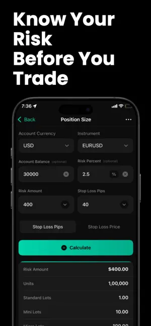 Forex Calculator & Tools screenshot 3
