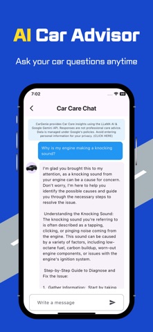 Car Genie : AI for Car Care screenshot