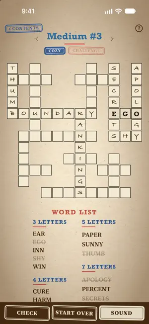 Five & Dime Word Puzzles screenshot 2