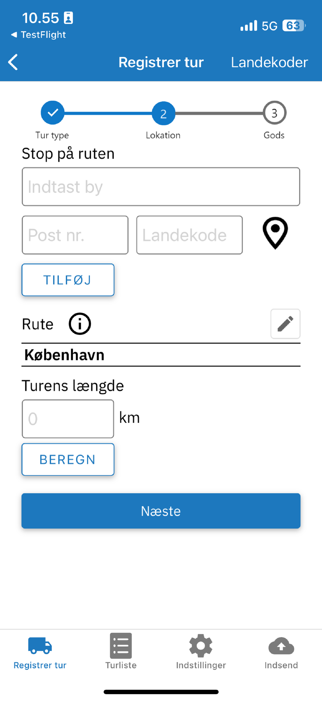 Vejgodsstatistik