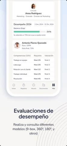 BizneoHR iPhone screenshot 5