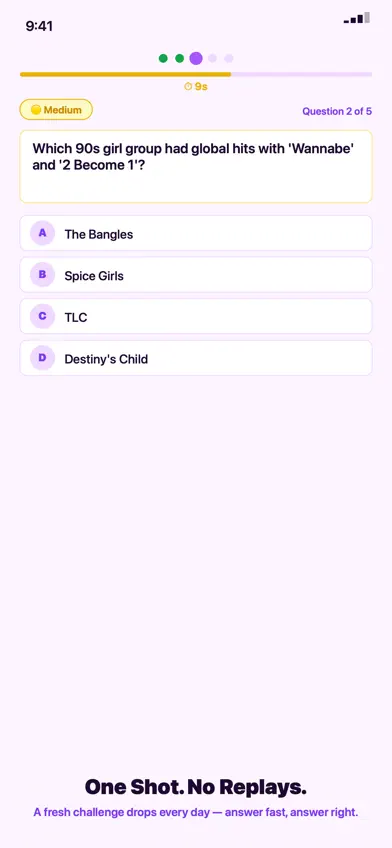 Pop Trivia Daily screenshot 2