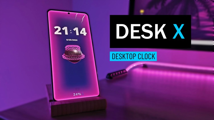 DeskX: flip & digital clock