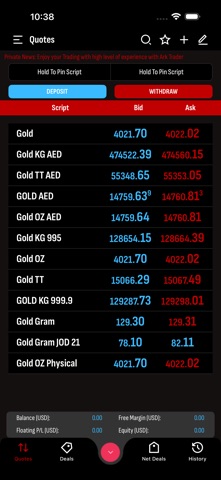 Ark Trader iPhone screenshot