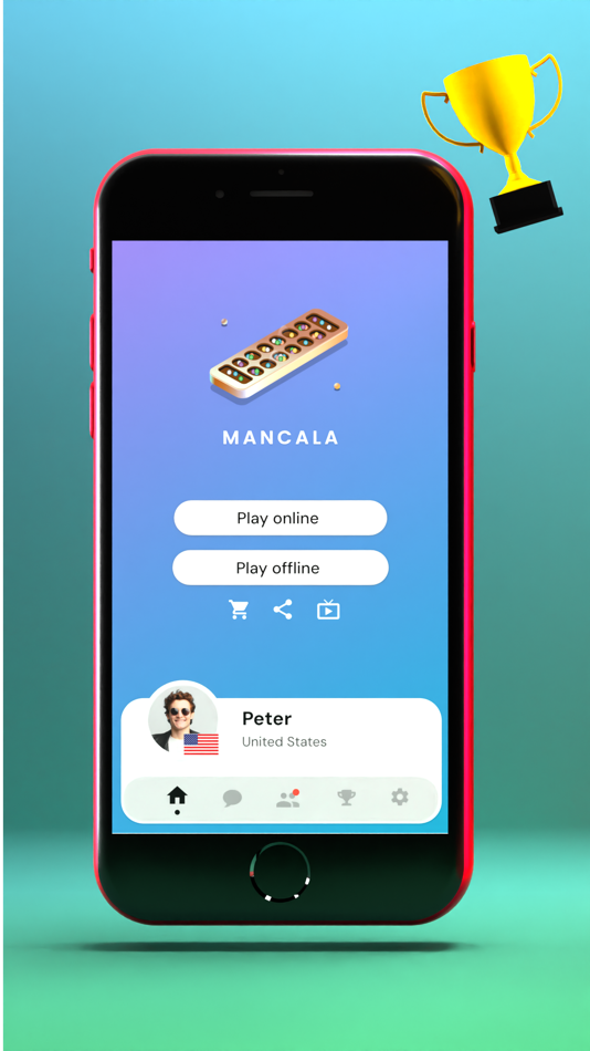 #4. Mancala Online (iOS) 由: DonkeyCat GmbH