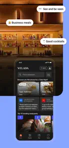 Velada · Restaurant guide screenshot #2 for iPhone