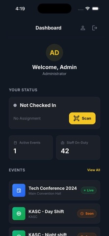 SafeZone - Event Management screenshot