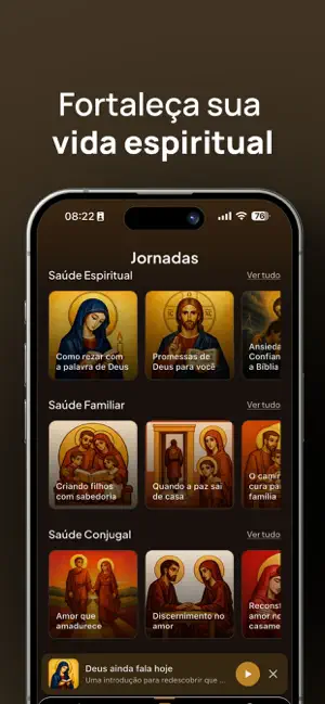 Iluminar7s: Oração e Evangelho iPhone screenshot 5