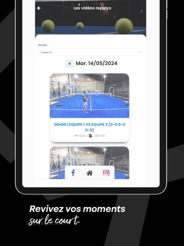 Lou Padel iPad screenshot