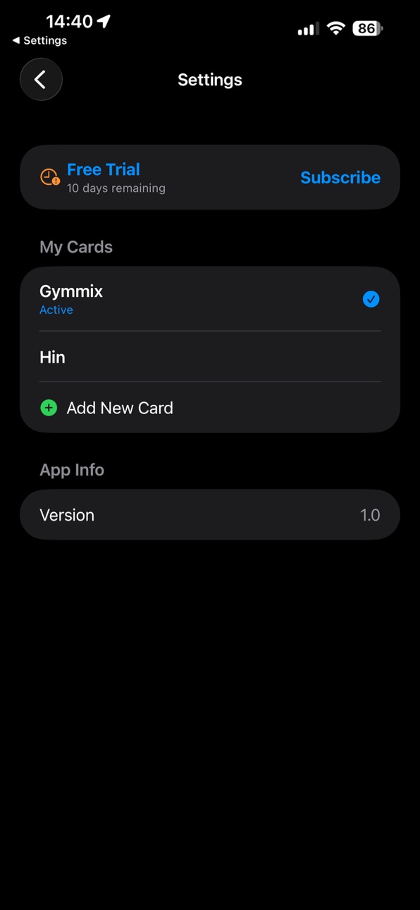 iPhone screenshot