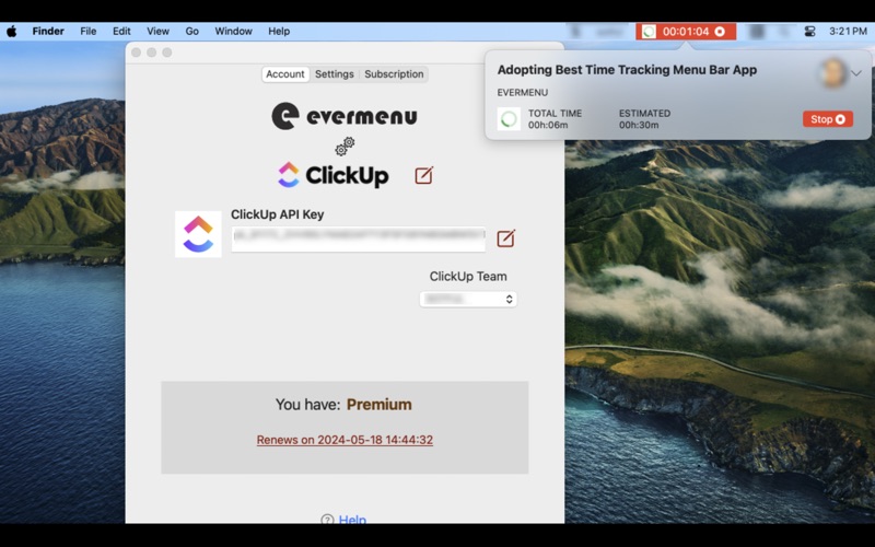 App screenshot