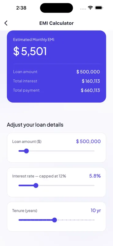Cash Loan: Instant Credit Calc screenshot 4 of 10