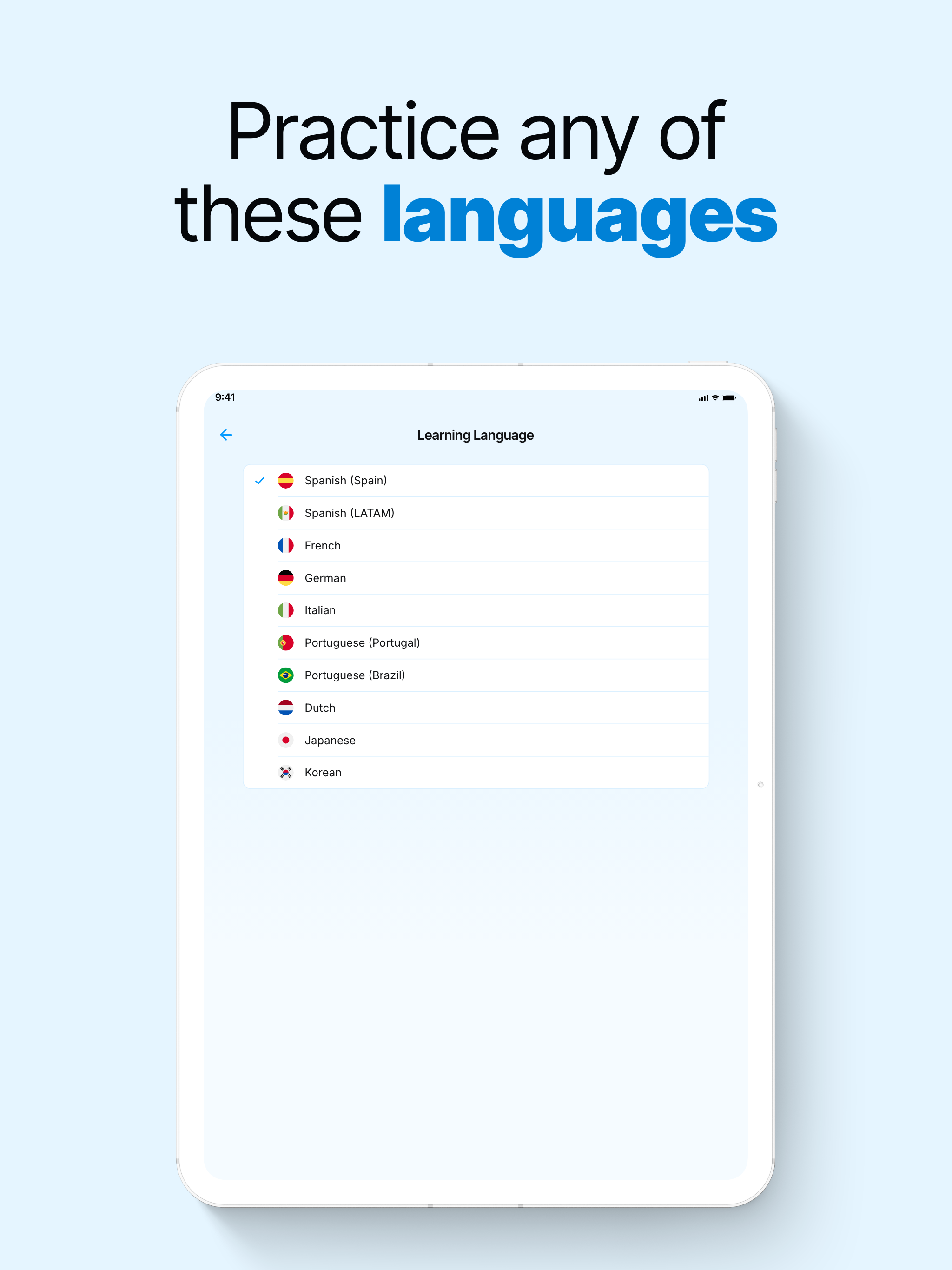 AI Language Practice - Bubblz screenshot 13
