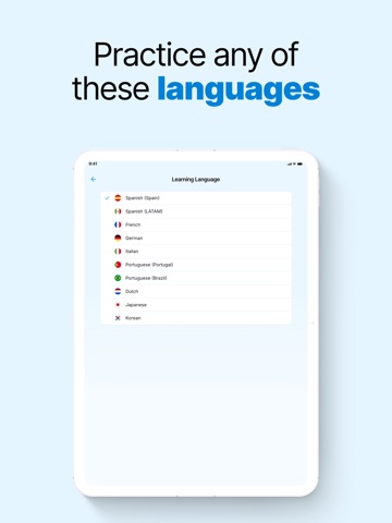 Language Learning: Bubblz AI iPad screenshot