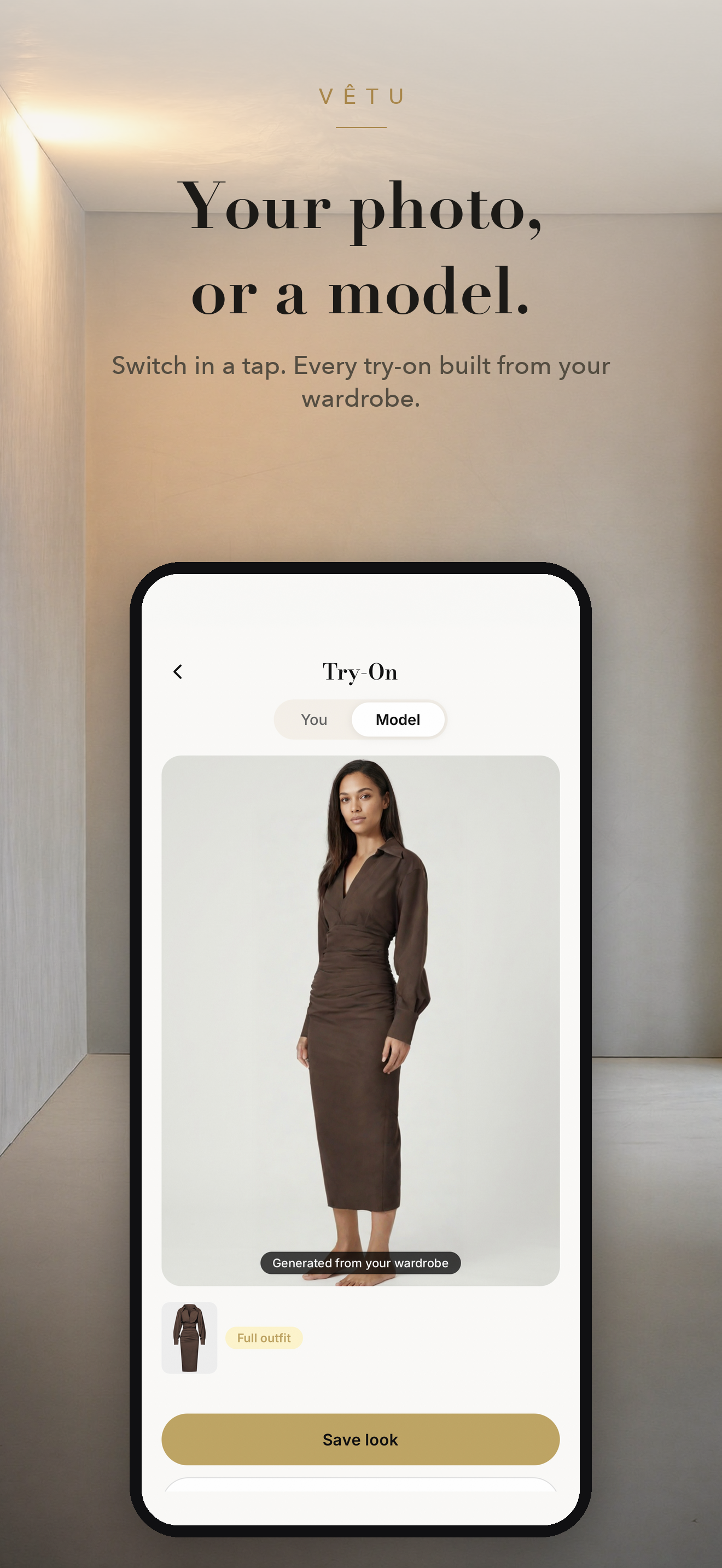 Vêtu: AI Wardrobe Stylist screenshot 3