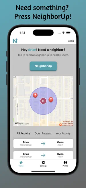 NeighborUp screenshot 1