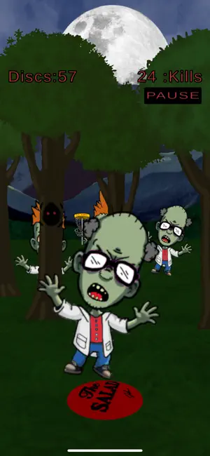 Disc Golf Zombies! screenshot 2