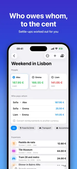 Split Expenses: Share Costs screenshot 2