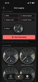 CanDash: OBD2 Scanner ELM327 screenshot