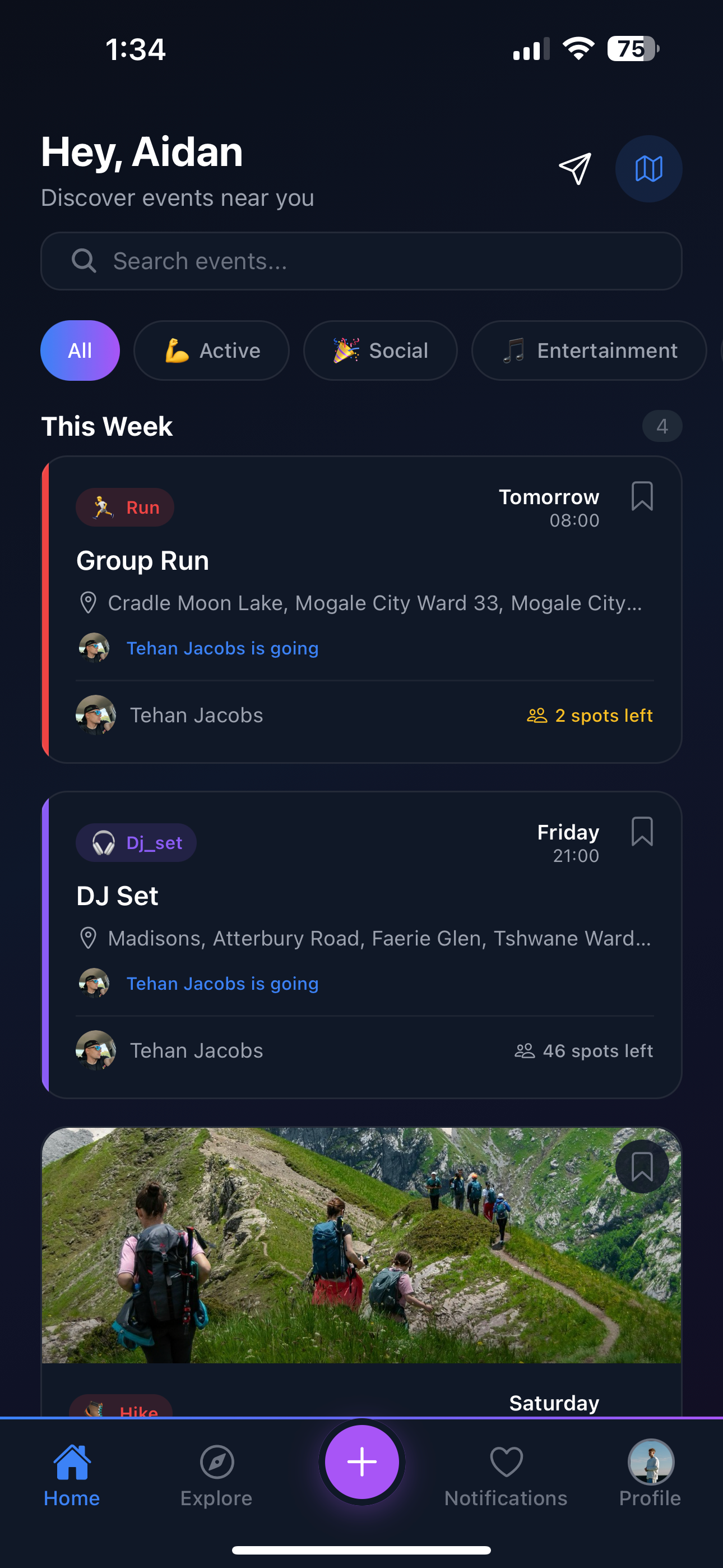 MoveM8 screenshot 2