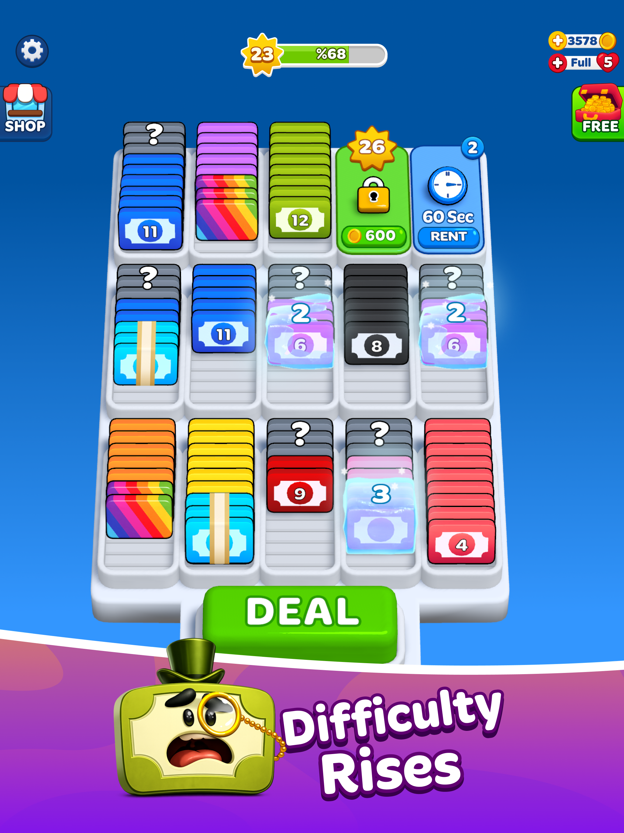 Money Sort: Merge Puzzle screenshot 9