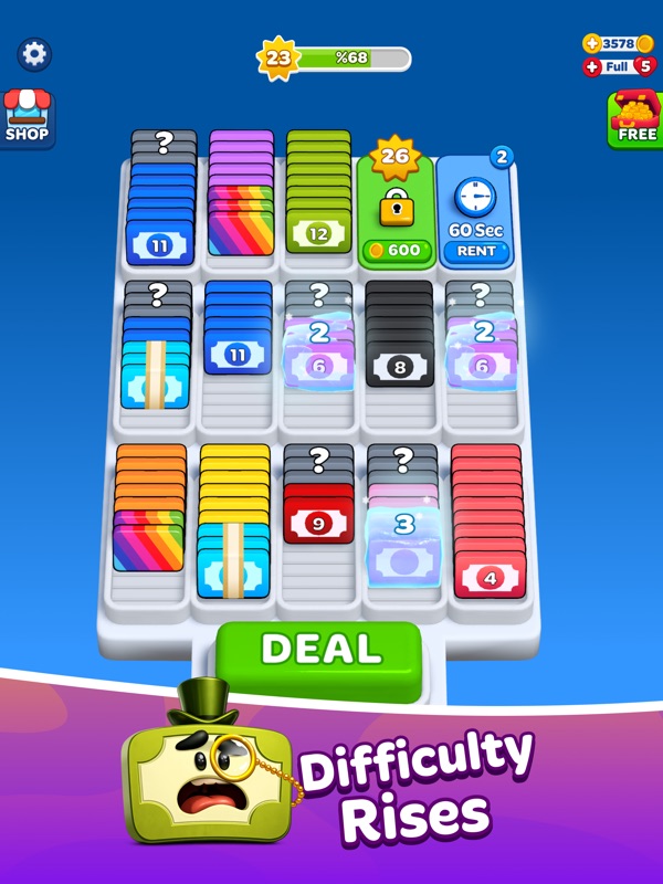 Money Sort: Merge Puzzle screenshot 9