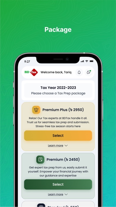 BDTax - Tax Return Online BD Screenshot