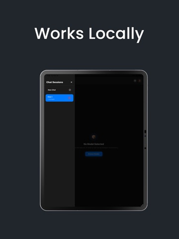 Local AI - Private & Offline iPad screenshot