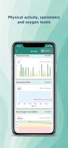 COPD Calendar screenshot