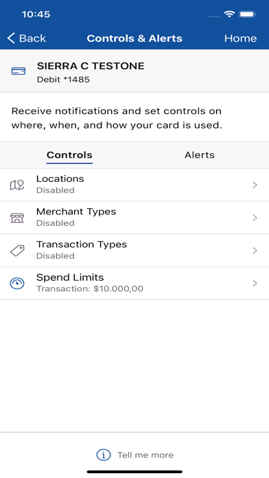 Sierra Central Mobile Banking Screenshot