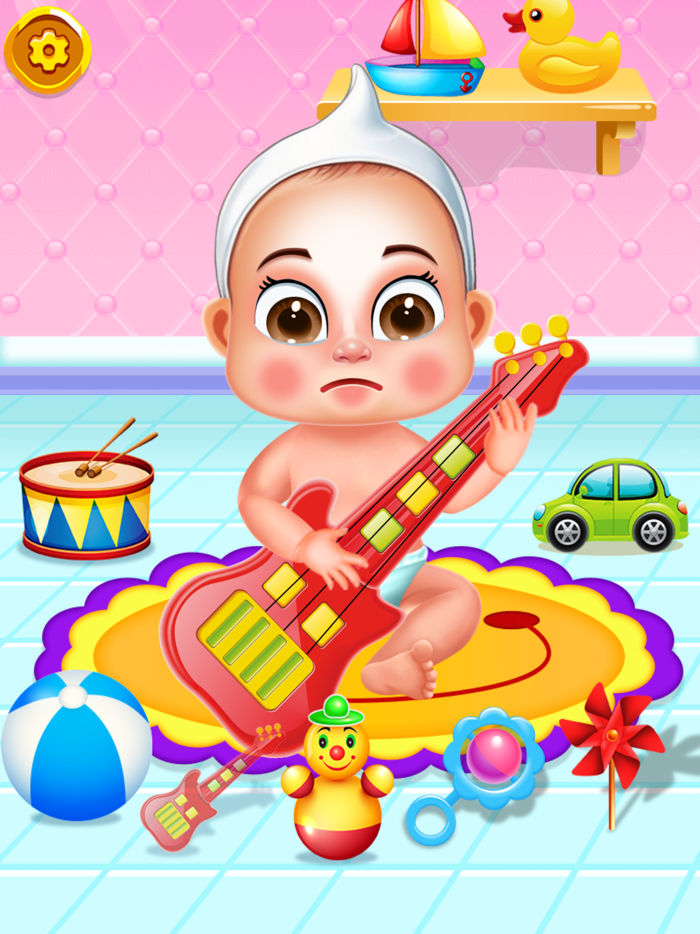 Cute Baby Sitter Daycare Games