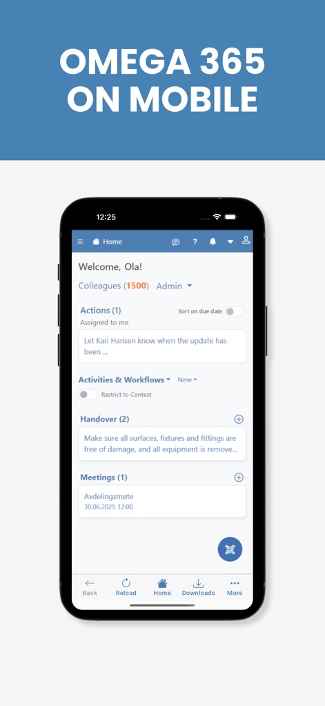 Omega 365 - Business App | MWM