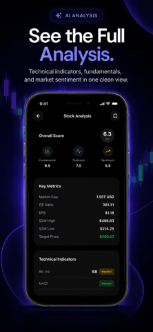 Sardes AI: Stock Analyzer screenshot