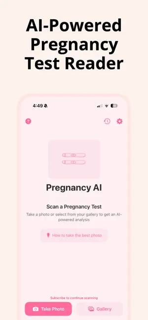 Pregnancy Test Checker: Linify screenshot 2