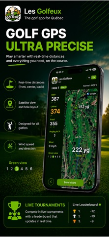 Les Golfeux: Golf GPS iPhone screenshot