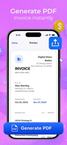 Invo: Invoice Ai Invoice Maker screenshot