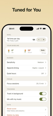 Pillar: Posture Reminder Screenshot 6 of 6