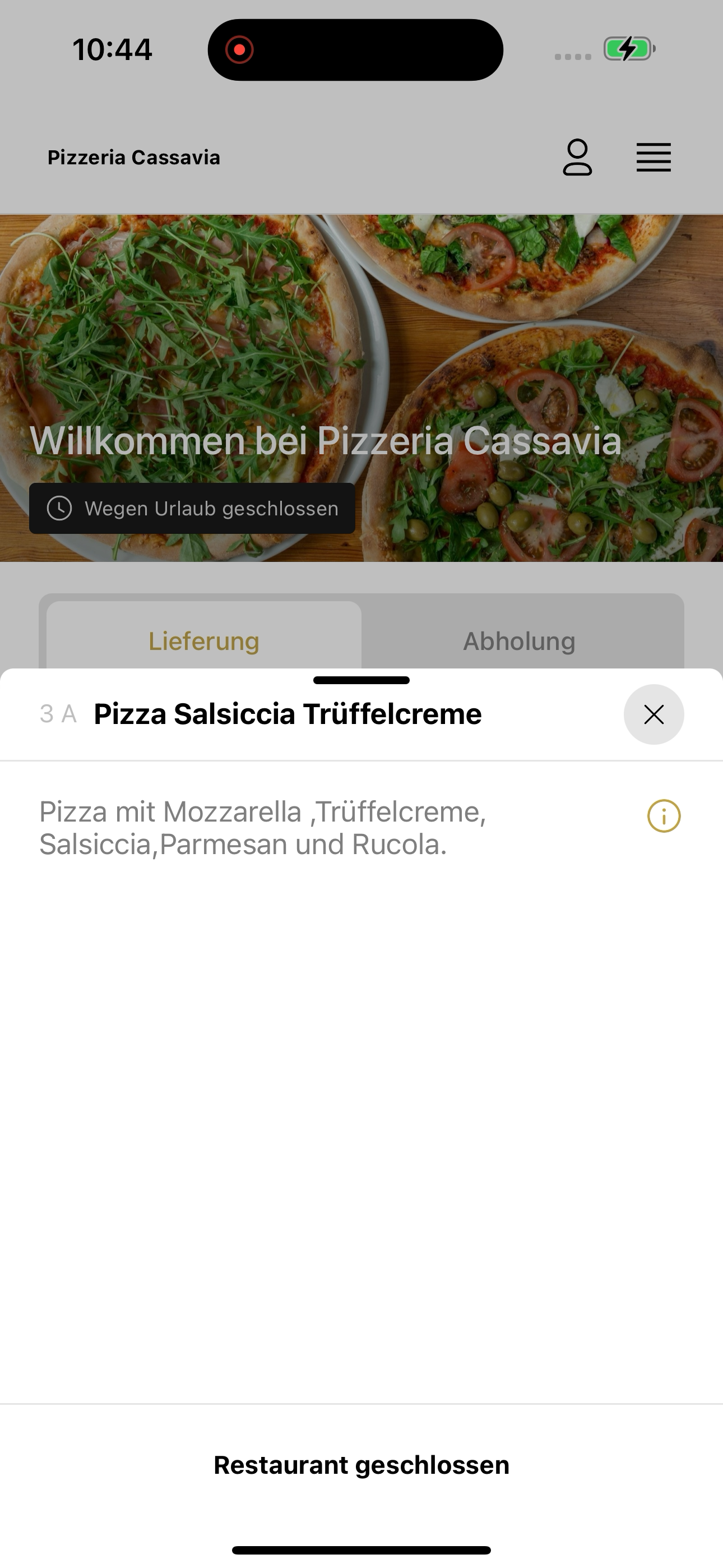 Pizzeria Cassavia screenshot 5