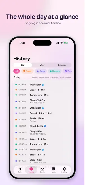 Baby Tracker - Newborn Simply screenshot 4