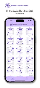 Atomic Guitar Chords screenshot #1 for iPhone