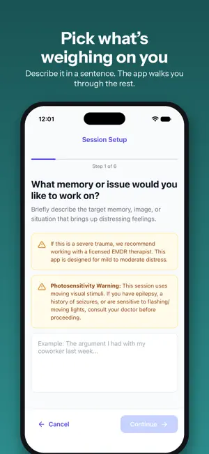 Balanced Mind: EMDR Therapy screenshot 2