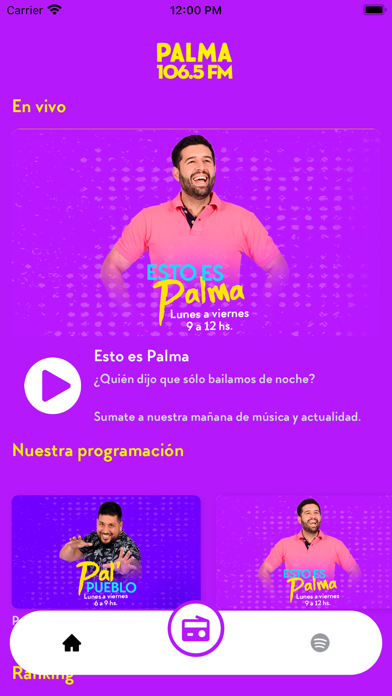 Palma FM 106.5 Screenshot